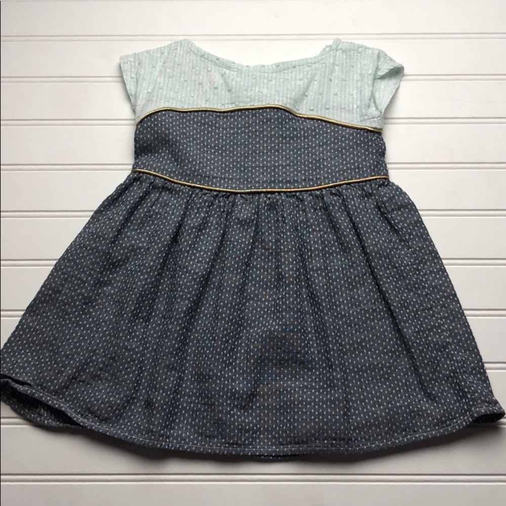 Ele Story Swiss dot dress 12m